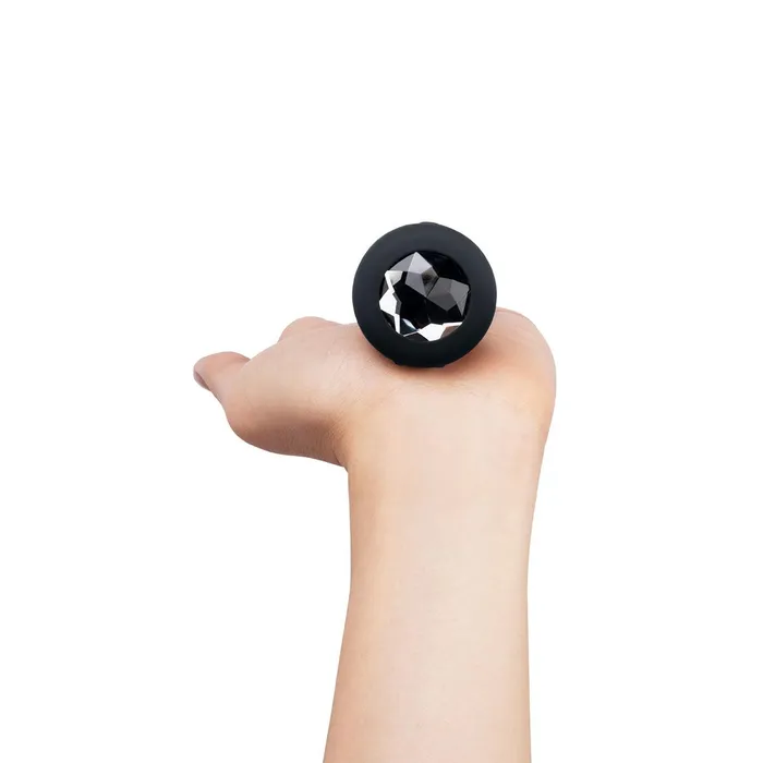 Anal BVibe BVibe Vibrating Jewel Plug MediumLarge Black