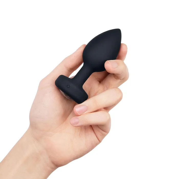 Anal BVibe BVibe Vibrating Jewel Plug MediumLarge Black