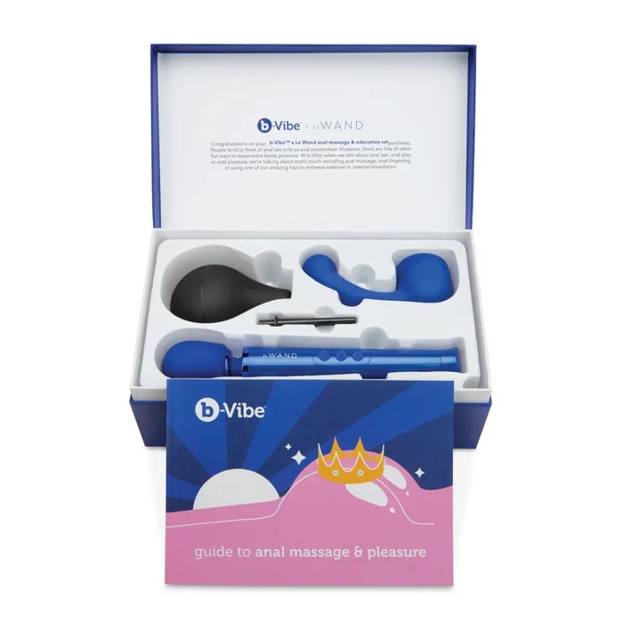 Anal BVibe BVibe x Le Wand Anal Massage Education Set