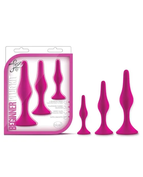 Anal Blush Novelties Blush Luxe Beginner Plug Kit