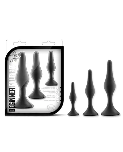 Anal Blush Novelties Blush Luxe Beginner Plug Kit Anal Blush Novelties Blush Luxe Beginner Plug Kit