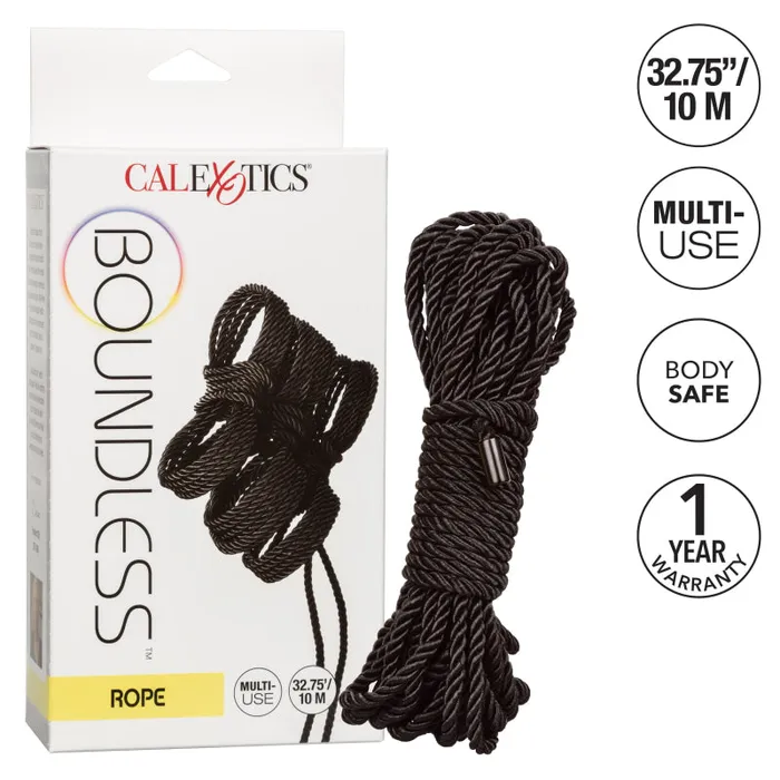 Anal Boundless Rope Black Calexotics
