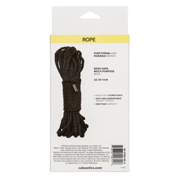 Anal Boundless Rope Black Calexotics Anal Boundless Rope Black Calexotics