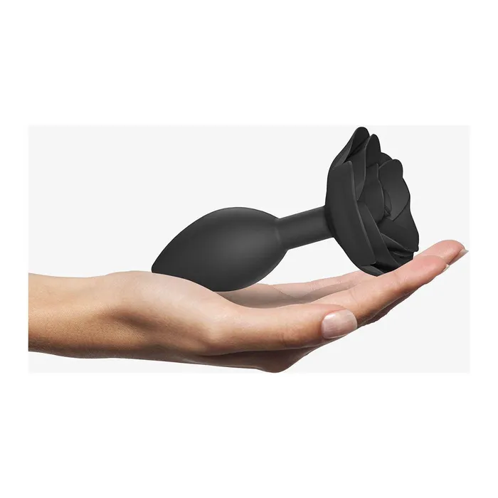 Anal Love to Love Open Roses by Love to Love Plug Large Black Onyx