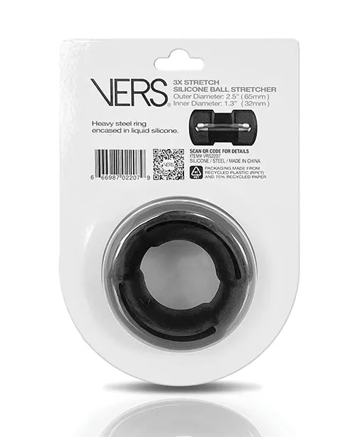 Anal VERS VERS Steel Weighted Stretcher Black