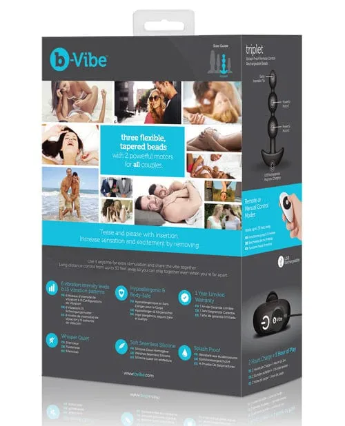 bVibe Anal Bvibe Remote Triplet Anal Beads bVibe Anal Bvibe Remote Triplet Anal Beads