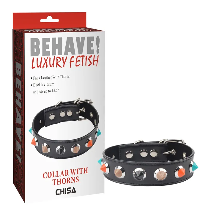 Behave Collar with Thorns Behave Male Sex Toys