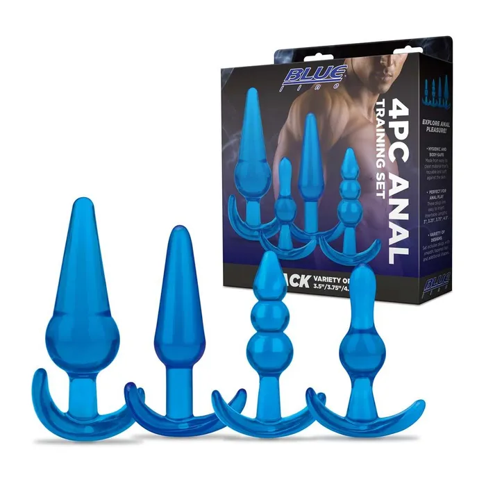 Blue Line Men 4PC Anal Training Set Anal