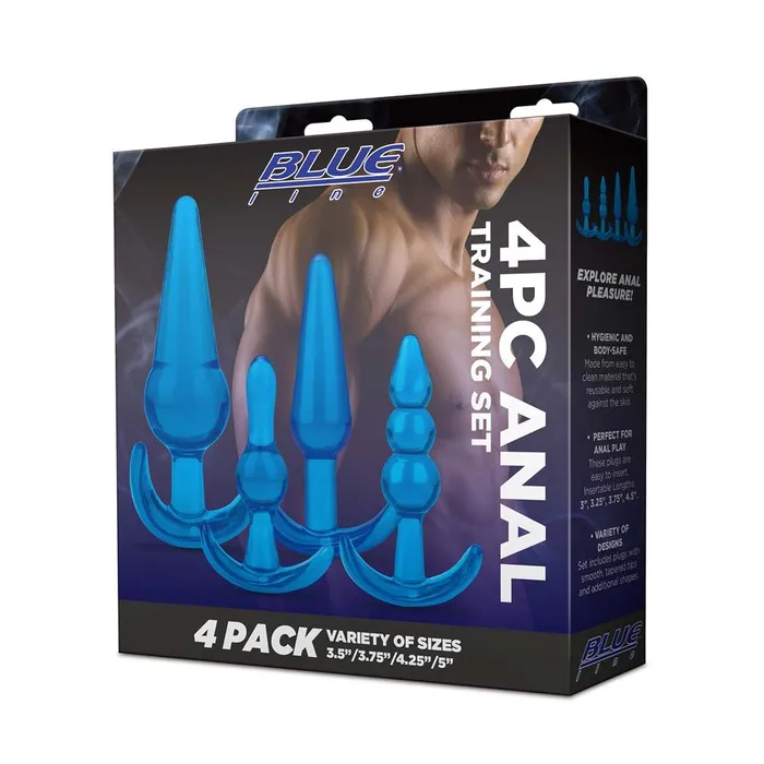 Blue Line Men 4PC Anal Training Set Anal