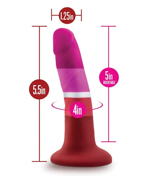 Blush Avant P3 Lesbian Pride Silicone Dong Beauty Blush Novelties Dildos Blush Avant P3 Lesbian Pride Silicone Dong Beauty Blush Novelties Dildos