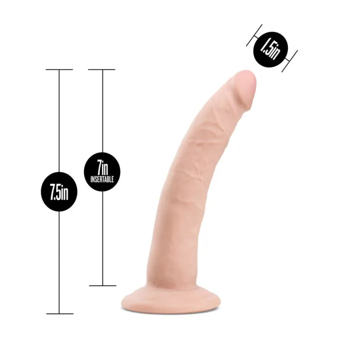 Blush Novelties Dildos Au Naturel 7 Inch Jack Vanilla Blush Novelties Dildos Au Naturel 7 Inch Jack Vanilla