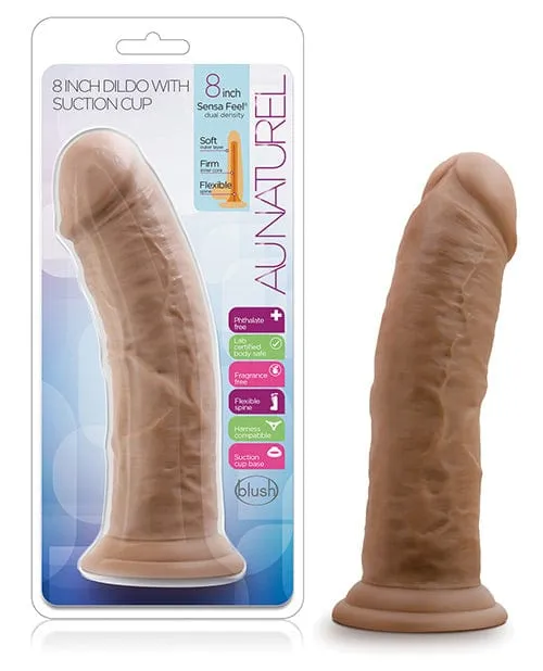 Blush Novelties Dildos Blush Au Naturel 8 Dildo with Suction Cup Blush Novelties Dildos Blush Au Naturel 8 Dildo with Suction Cup