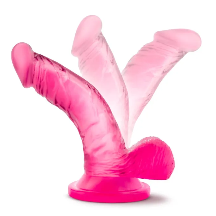 Blush Novelties Dildos Naturally Yours 4 Inch Mini Cock Pink Blush Novelties Dildos Naturally Yours 4 Inch Mini Cock Pink