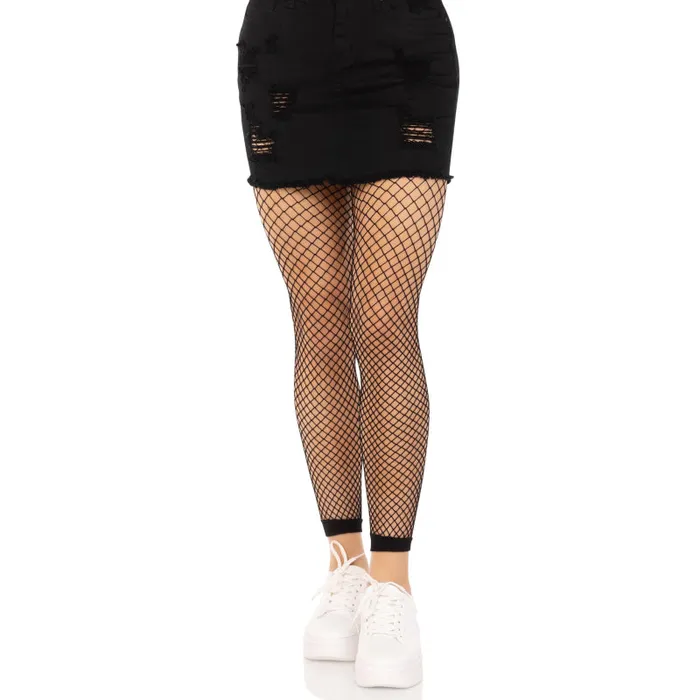 Bodystockings Playsuits Leg Avenue Industrial Net Footless Tights One Size Black Bodystockings Playsuits Leg Avenue Industrial Net Footless Tights One Size Black