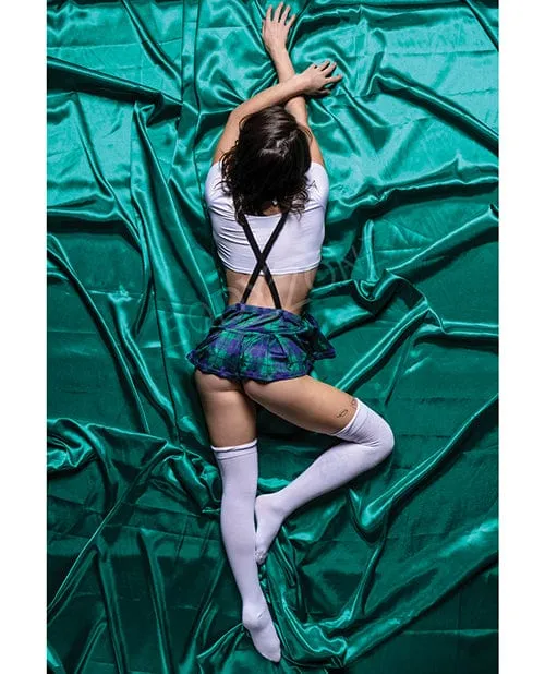 Bodyzone Apparel Couples Role Play Sultry School Babe 6 Piece Set Green Bodyzone Apparel Couples Role Play Sultry School Babe 6 Piece Set Green
