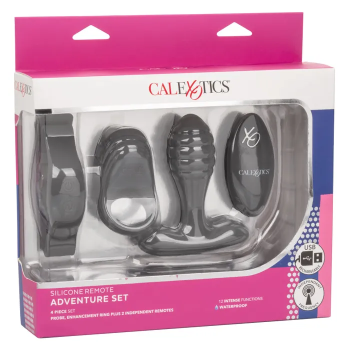 Calexotics Anal Silicone Remote Adventure Set Calexotics Anal Silicone Remote Adventure Set