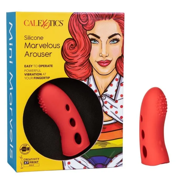 Calexotics Female Sex Toys Mini Marvels Silicone Marvelous Arouser Calexotics Female Sex Toys Mini Marvels Silicone Marvelous Arouser