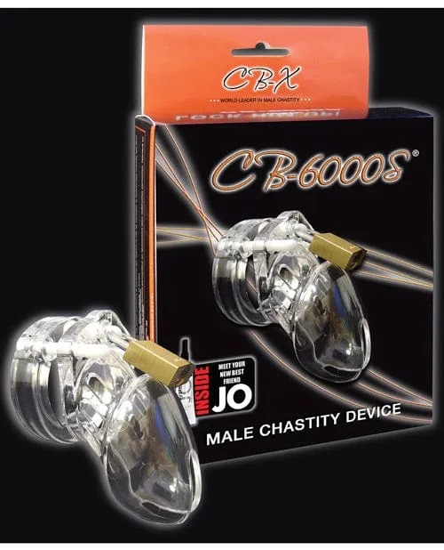 CBX Male Sex Toys CB6000 2 12 Cock Cage Lock Set
