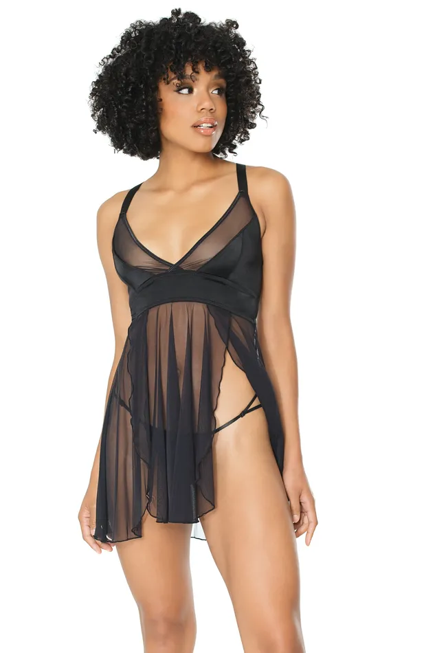 Coquette International Inc Dildos Hard to Hold On To Strappy Back Babydoll
