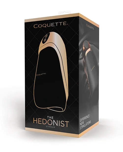 Coquette International Vibrators Coquette The Hedonist Stroker BlackRose Gold