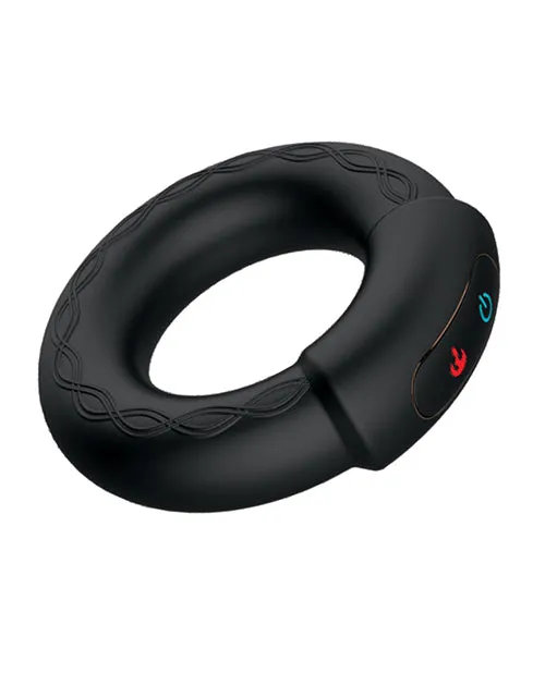 Couples Nasstoys Cockpower Heat Up Cock Ring Black