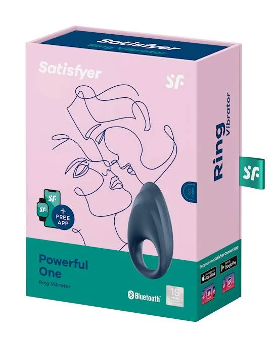 Couples Satisfyer Powerful One Ring Vibrator App connect cock ring for man for couple Satisfyer
