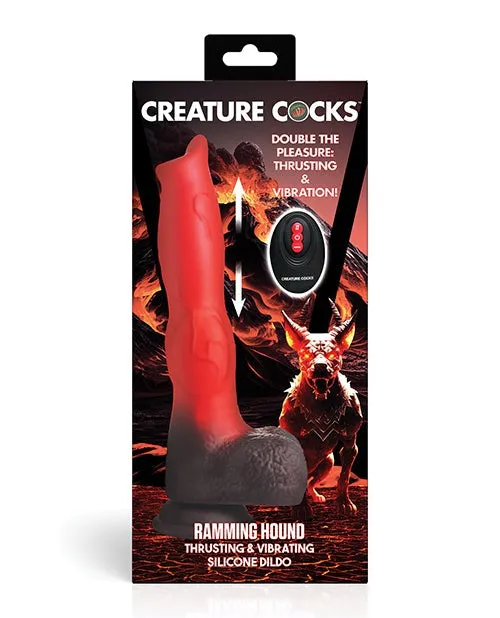 Creature Cocks Female Sex Toys Creature Cocks Ramming Hound Thrusting Vibrating Silicone Dildo with Remote Control RedBrown Creature Cocks Female Sex Toys Creature Cocks Ramming Hound Thrusting Vibrating Silicone Dildo with Remote Control RedBrown