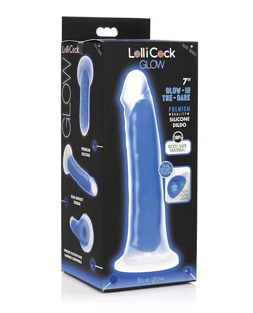 Curve Novelties Dildos Curve Toys Lollicock 7 Inch Glow In The Dark Silicone Dildo Curve Novelties Dildos Curve Toys Lollicock 7 Inch Glow In The Dark Silicone Dildo