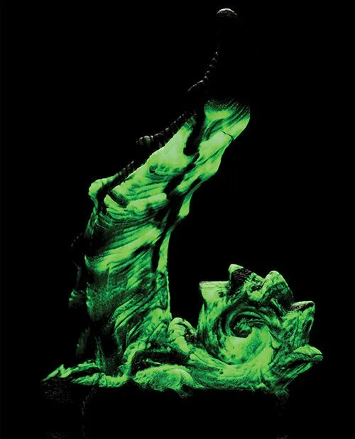 Dildos Creature Cocks Creature Cocks Glowzilla Silicone Dildo Glow in the Dark