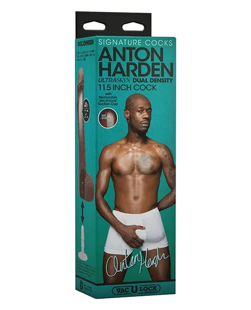 Dildos Doc Johnson Signature Cocks Ultraskyn 11 Cock with Removable VacULock Suction Cup Anton Harden Dildos Doc Johnson Signature Cocks Ultraskyn 11 Cock with Removable VacULock Suction Cup Anton Harden