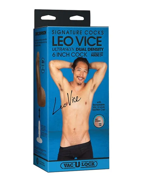 Doc Johnson Dildos Signature Cocks 6 ULTRASKYN Cock with removable Vaculock Suction Cup Leo Vice Doc Johnson Dildos Signature Cocks 6 ULTRASKYN Cock with removable Vaculock Suction Cup Leo Vice