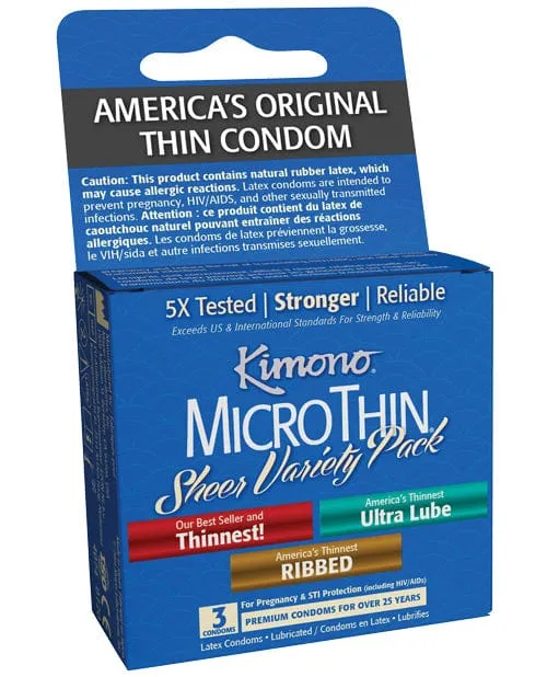 Enhancers Paradise Marketing Kimono Micro Thin Variety Pack