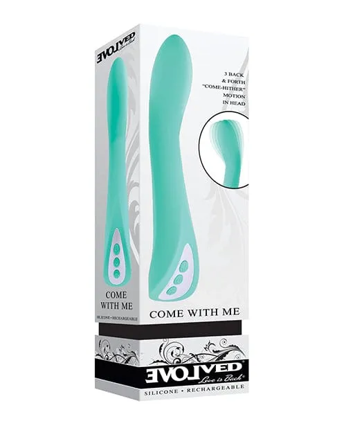 Evolved Novelties Vibrators Evolved Come With Me Mint