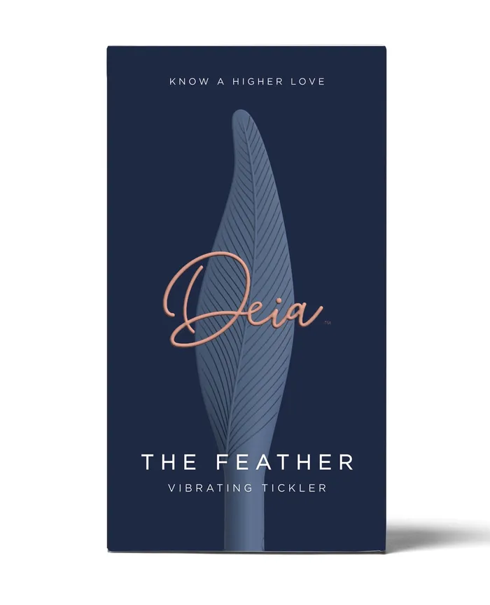 Female Sex Toys Beacon Wellness Brands INC Deia the Feather with Charging Case Navy Female Sex Toys Beacon Wellness Brands INC Deia the Feather with Charging Case Navy
