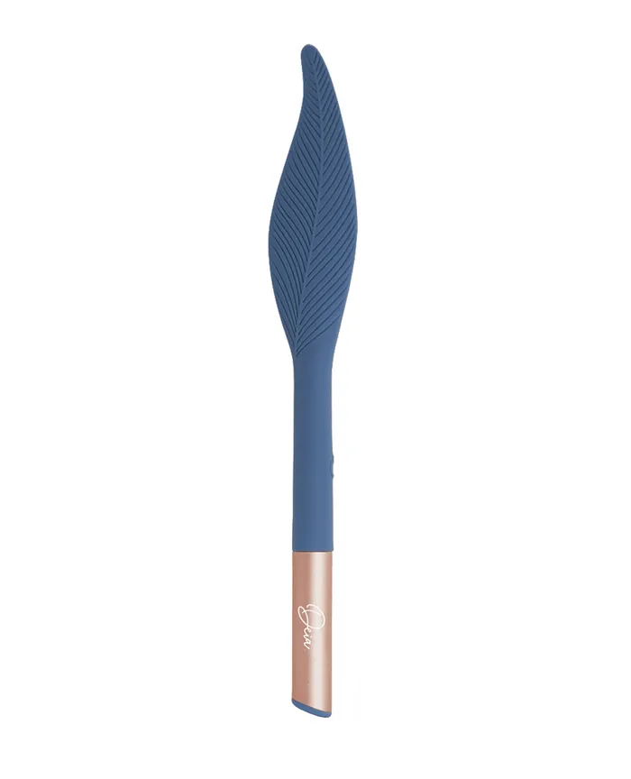Female Sex Toys Beacon Wellness Brands INC Deia the Feather with Charging Case Navy Female Sex Toys Beacon Wellness Brands INC Deia the Feather with Charging Case Navy