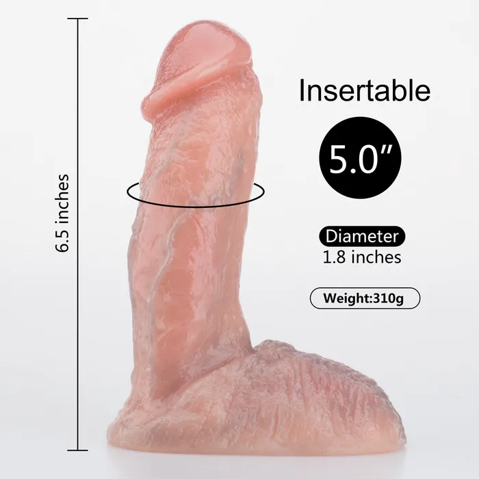 Female Sex Toys BF Beingfetish Artificial Dual Density Silicone Dildo