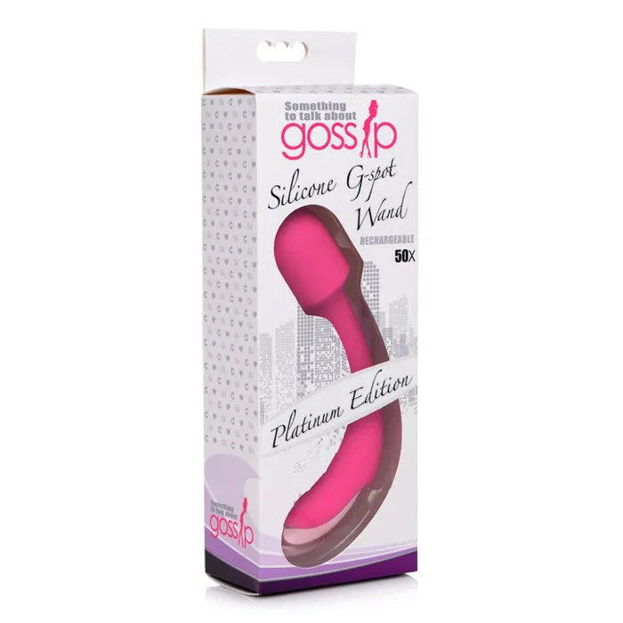 Female Sex Toys Curve Toys Silicone G Spot Wand Magenta