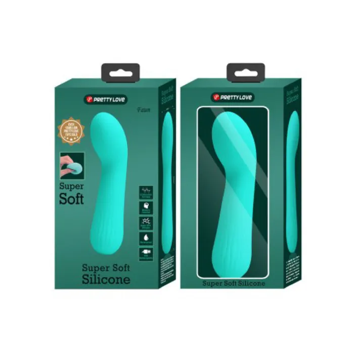 Female Sex Toys Faun Rechargeable Vibrator Turquoise Pretty Love