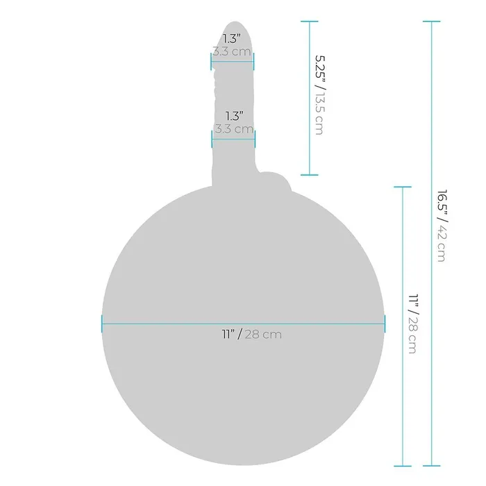 Female Sex Toys Lux Fetish Vibrating Yoga Ball Dildo