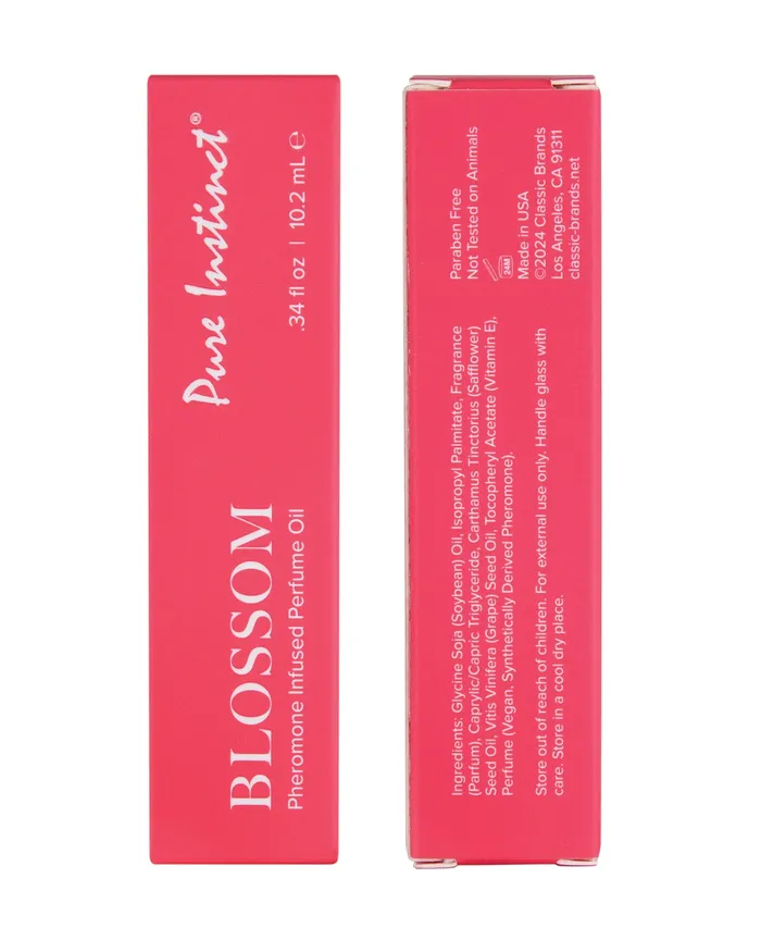 Female Sex Toys Pure Instinct Pure Instinct Pheromone Perfume Oil Roll On Blossom 102 ml