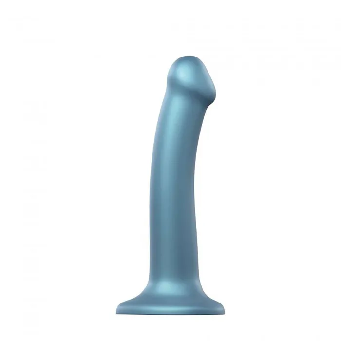 Female Sex Toys StrapOnMe StrapOnMe Dil Metallic Blue