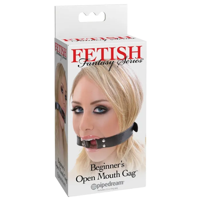 Fetish Fantasy Series Beginners Open Mouth Gag Black Pipedream Couples