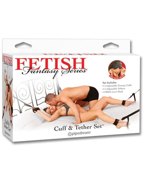 Fetish Fantasy Series Cuff Tether Set Pipedream Products Couples