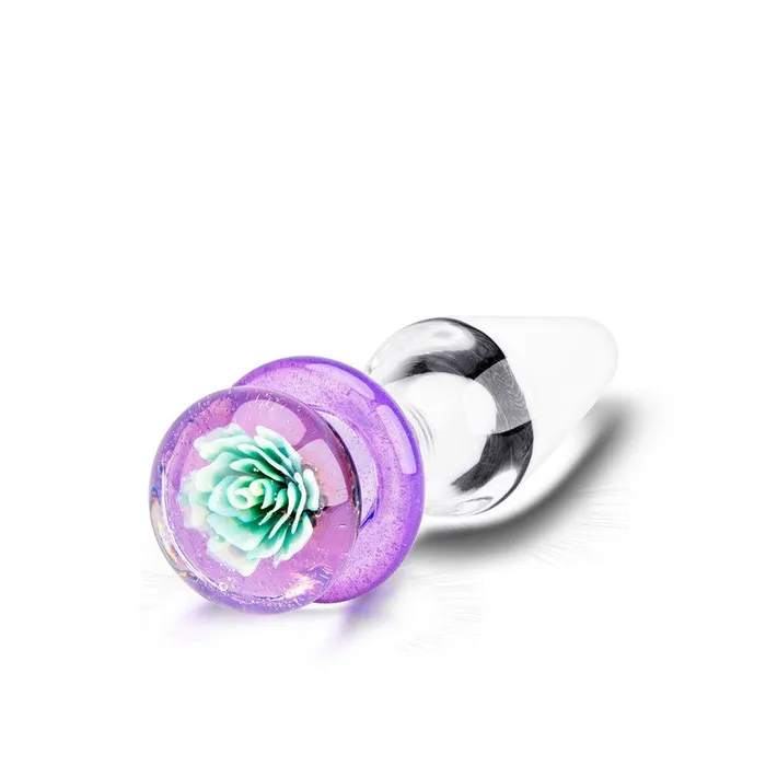 Gls Anal Diamond Lotus Artisanal Butt Plug