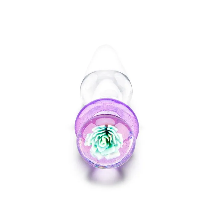 Gls Anal Diamond Lotus Artisanal Butt Plug