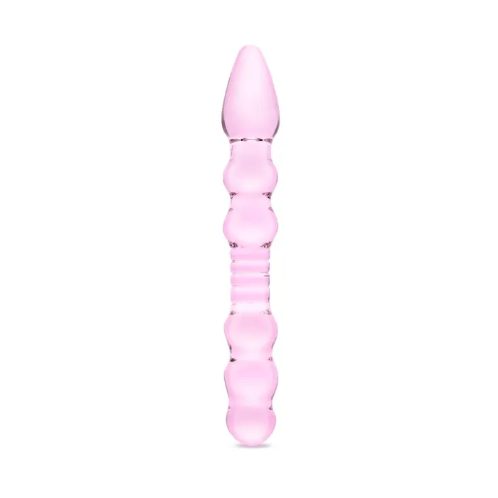Gls Dildos 8 Pink Double Ended Beaded Dildo
