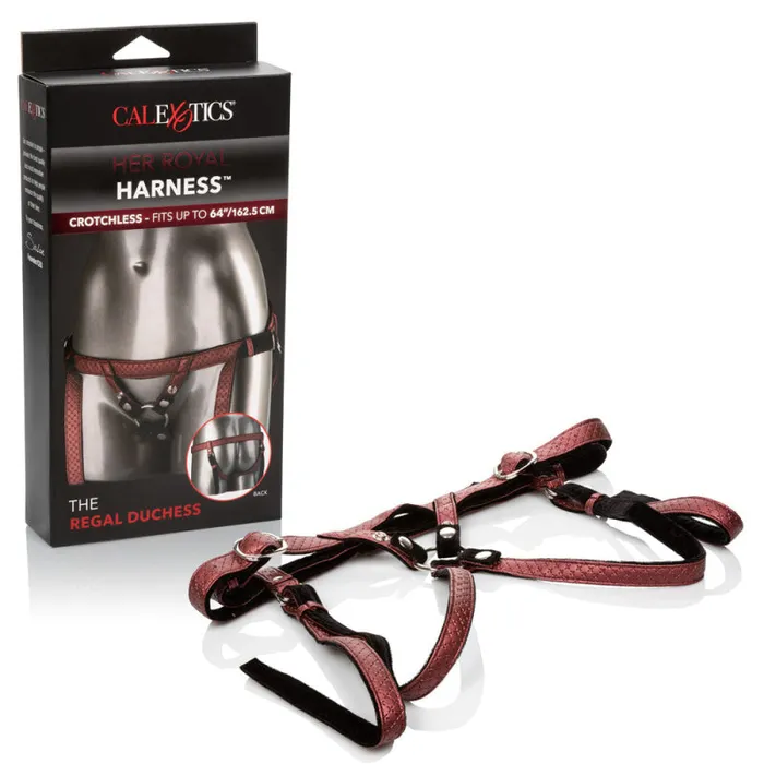 Her Royal Harness the Regal Duchess Red CalExotics Female Sex Toys