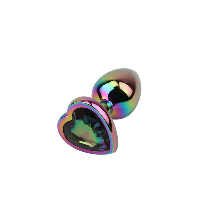 HiBasic Anal HiBasic Rainbow Heart Butt Plug