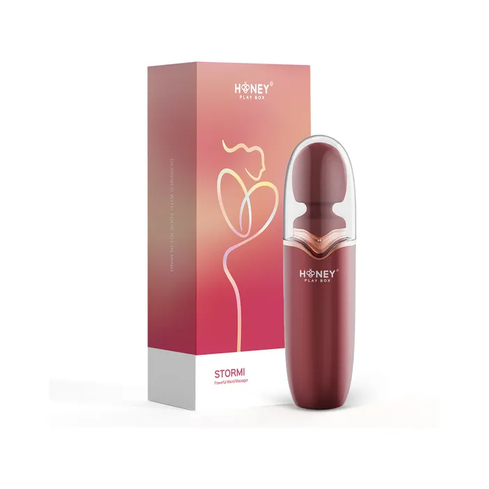 Honey Play Box Female Sex Toys Honey Play Box Stormi Powerful Wand Massager With Charging Case