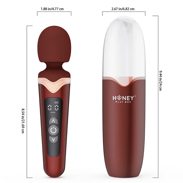 Honey Play Box Female Sex Toys Honey Play Box Stormi Powerful Wand Massager With Charging Case